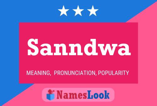 Sanndwa Name Poster