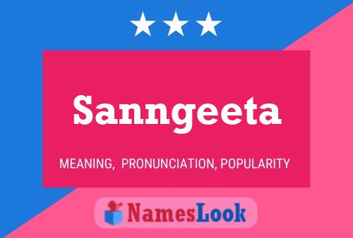 Sanngeeta Name Poster