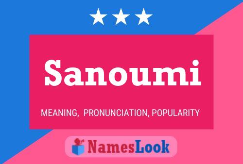 Sanoumi Name Poster