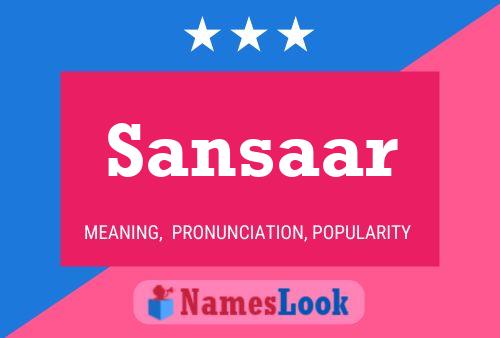 Sansaar Name Poster