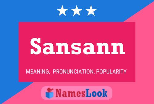 Sansann Name Poster