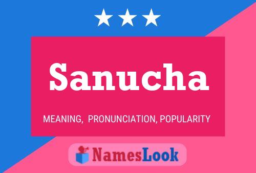 Sanucha Name Poster