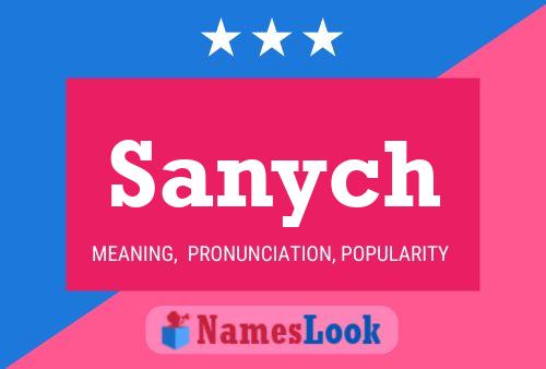 Sanych Name Poster