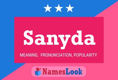 Sanyda Name Poster