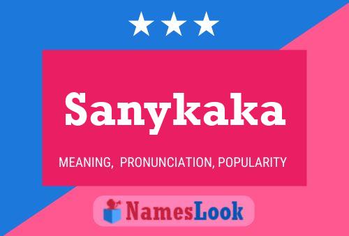 Sanykaka Name Poster