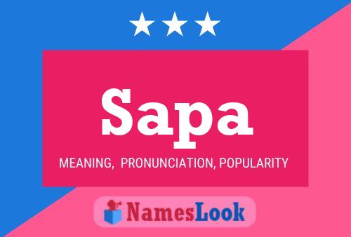 Sapa Name Poster