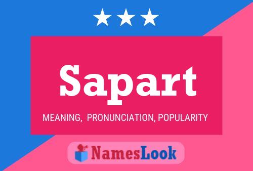 Sapart Name Poster