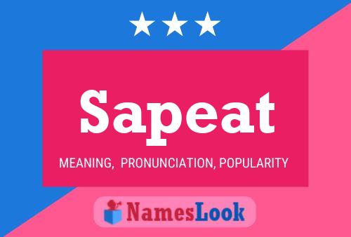 Sapeat Name Poster