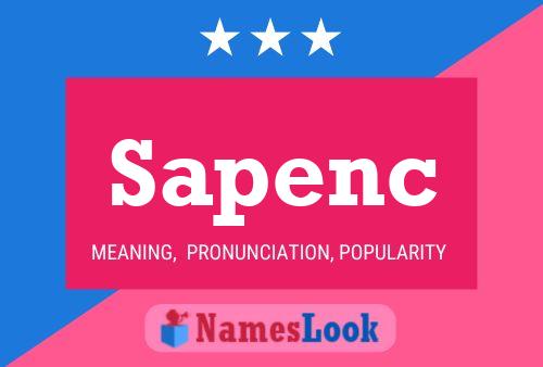 Sapenc Name Poster