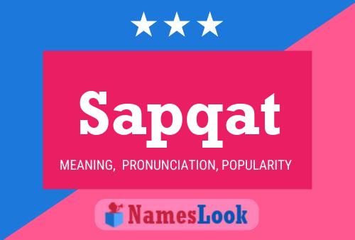 Sapqat Name Poster