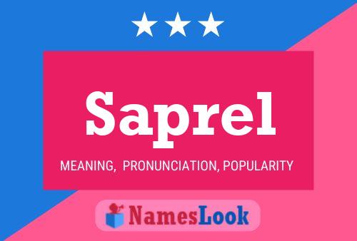 Saprel Name Poster