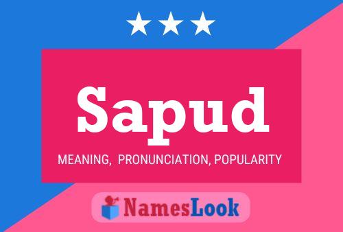 Sapud Name Poster