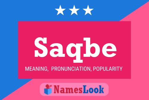 Saqbe Name Poster