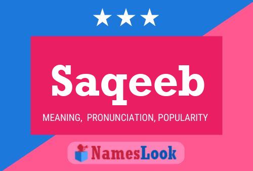 Saqeeb Name Poster