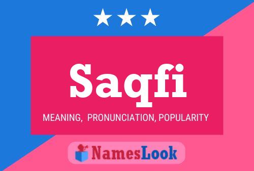 Saqfi Name Poster