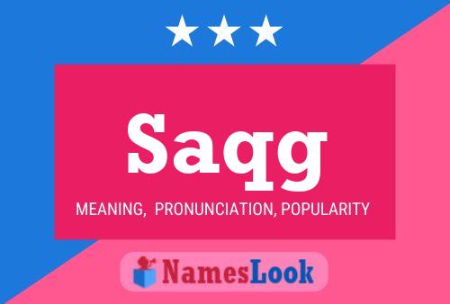 Saqg Name Poster