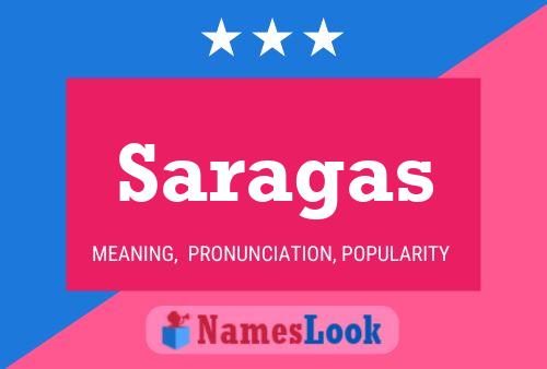 Saragas Name Poster