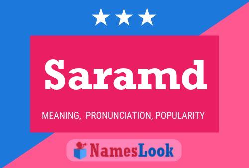 Saramd Name Poster