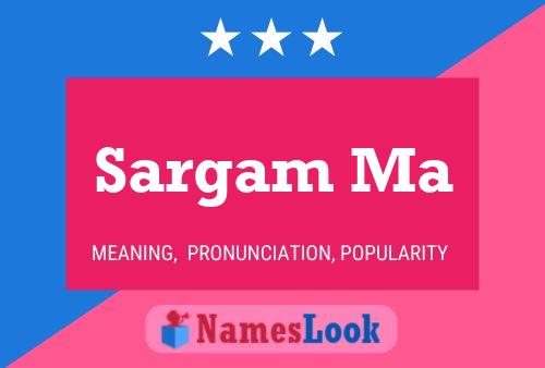 Sargam Ma Name Poster