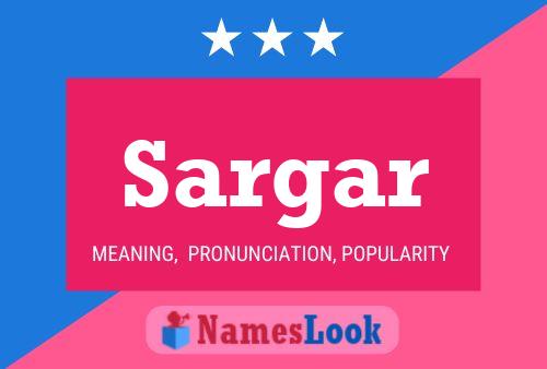 Sargar Name Poster