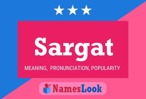 Sargat Name Poster