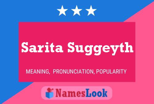 Sarita Suggeyth Name Poster