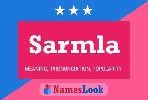 Sarmla Name Poster