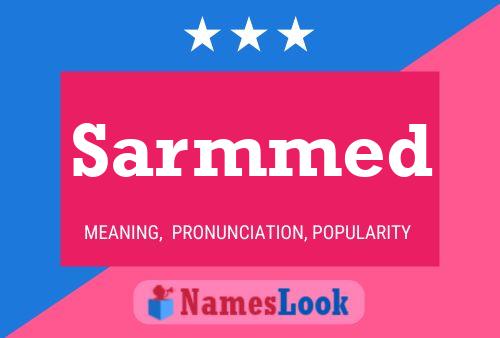 Sarmmed Name Poster