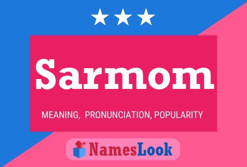 Sarmom Name Poster