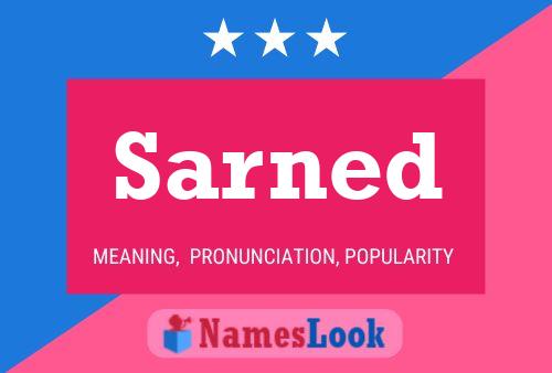 Sarned Name Poster