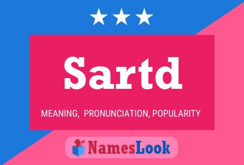 Sartd Name Poster