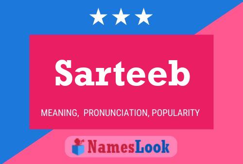 Sarteeb Name Poster