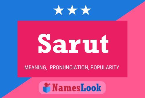 Sarut Name Poster