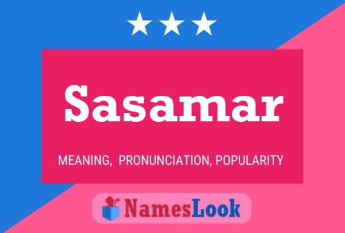 Sasamar Name Poster