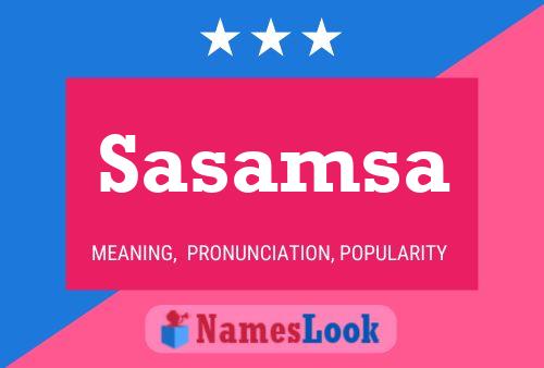 Sasamsa Name Poster