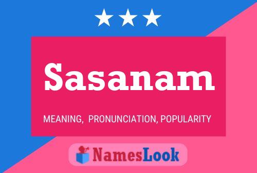 Sasanam Name Poster