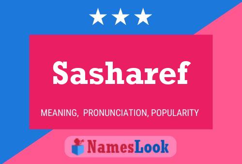 Sasharef Name Poster