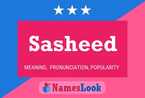 Sasheed Name Poster