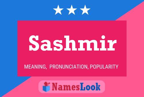 Sashmir Name Poster