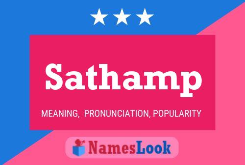 Sathamp Name Poster