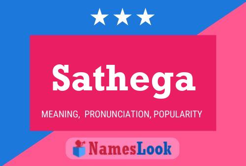 Sathega Name Poster