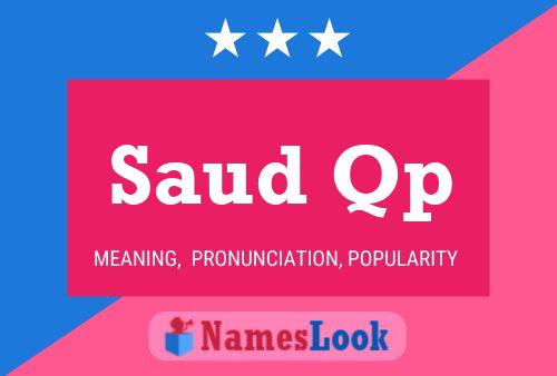 Saud Qp Name Poster