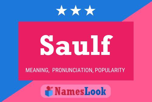 Saulf Name Poster