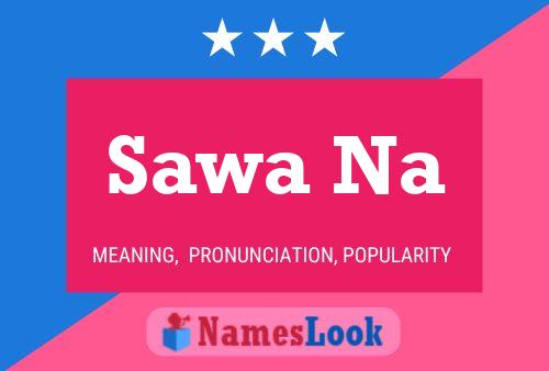 Sawa Na Name Poster