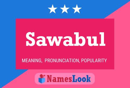 Sawabul Name Poster