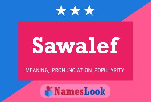 Sawalef Name Poster