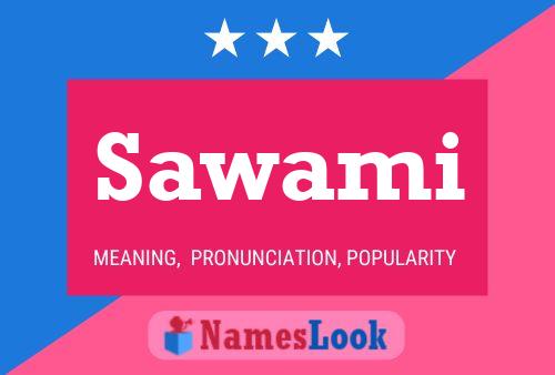 Sawami Name Poster