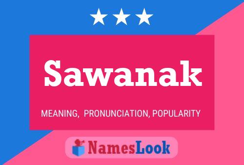 Sawanak Name Poster