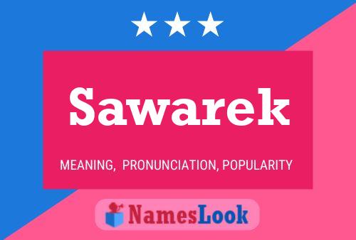 Sawarek Name Poster