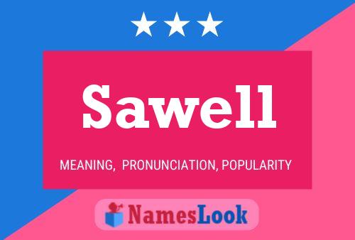 Sawell Name Poster